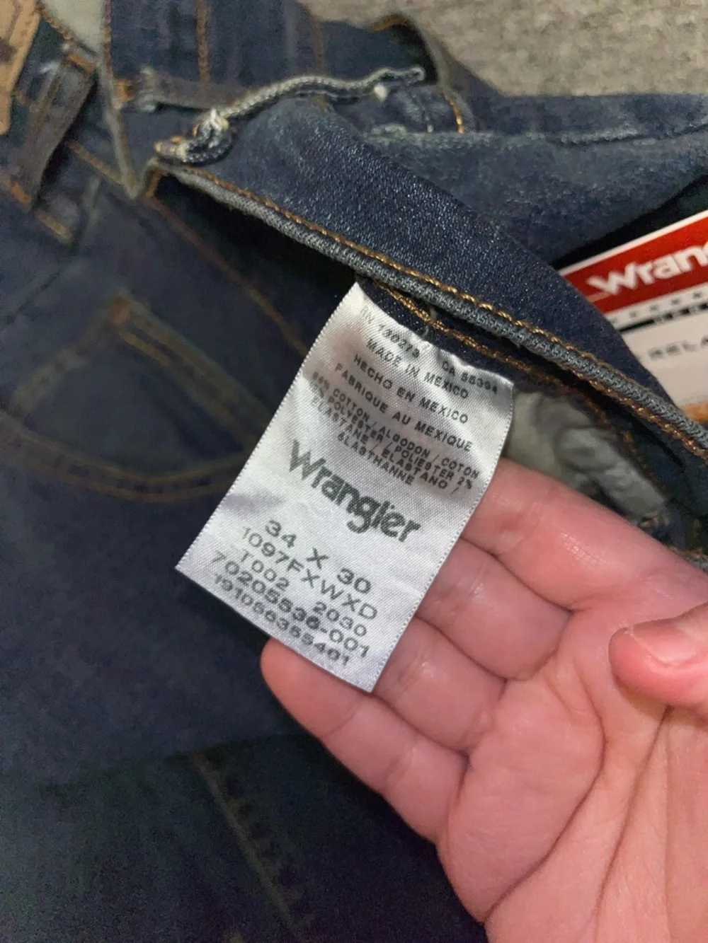 NWT Wrangler Men’s Heritage Relaxed Fit Jeans